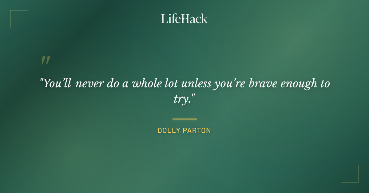 Quote by Dolly Parton