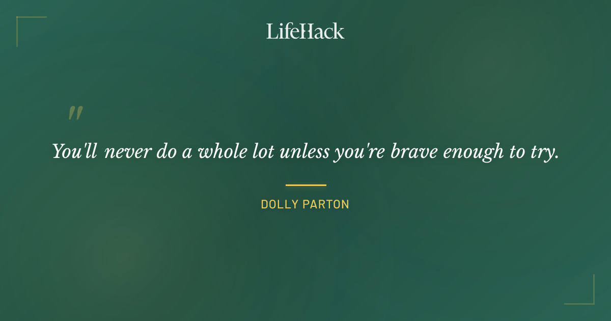 Quote by Dolly Parton
