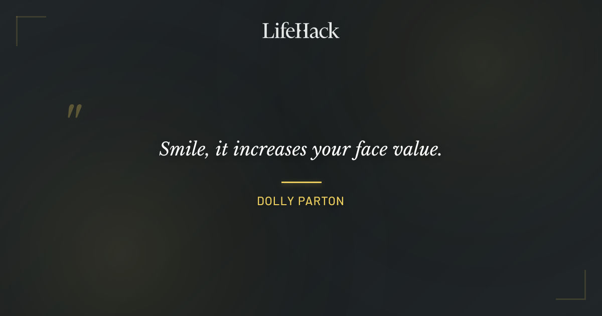 Quote by Dolly Parton