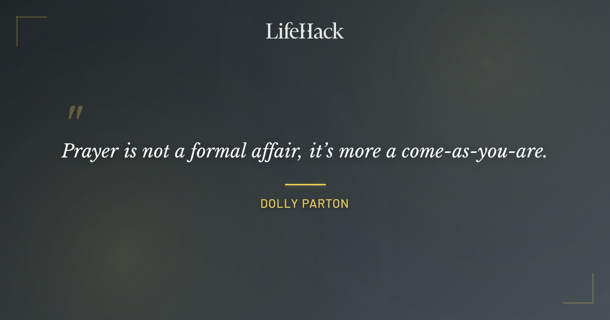 Quote by Dolly Parton