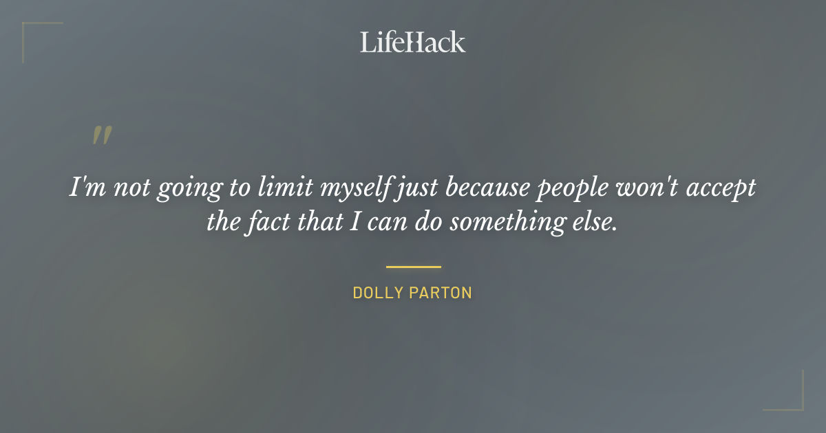 Quote by Dolly Parton
