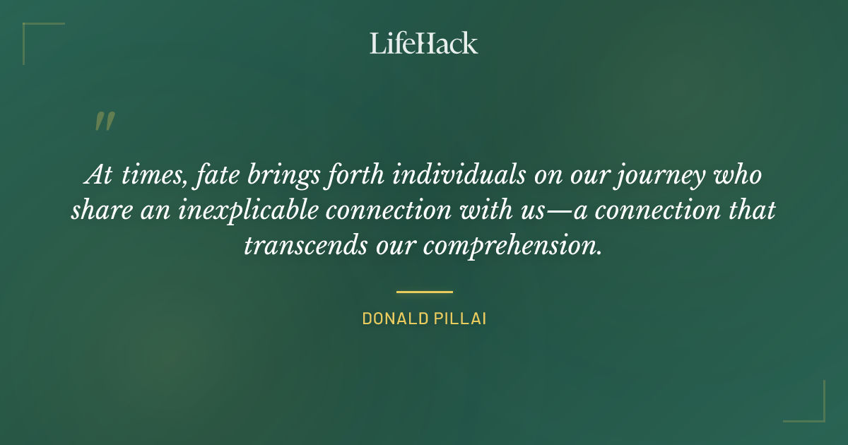 Quote by Donald Pillai