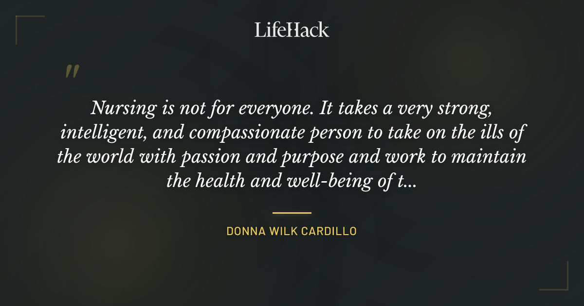 Quote by Donna Wilk Cardillo