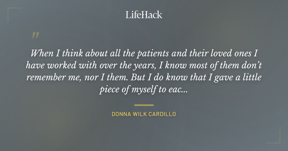 Quote by Donna Wilk Cardillo