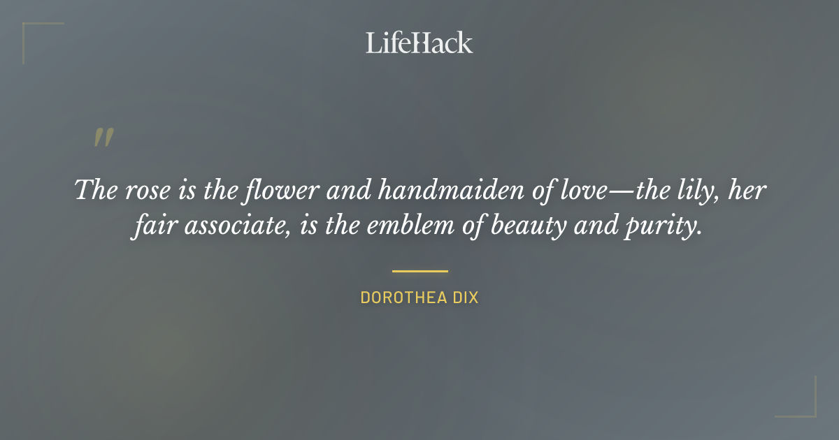Quote by Dorothea Dix