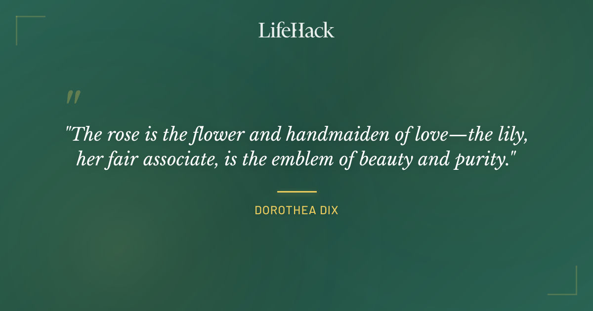 Quote by Dorothea Dix