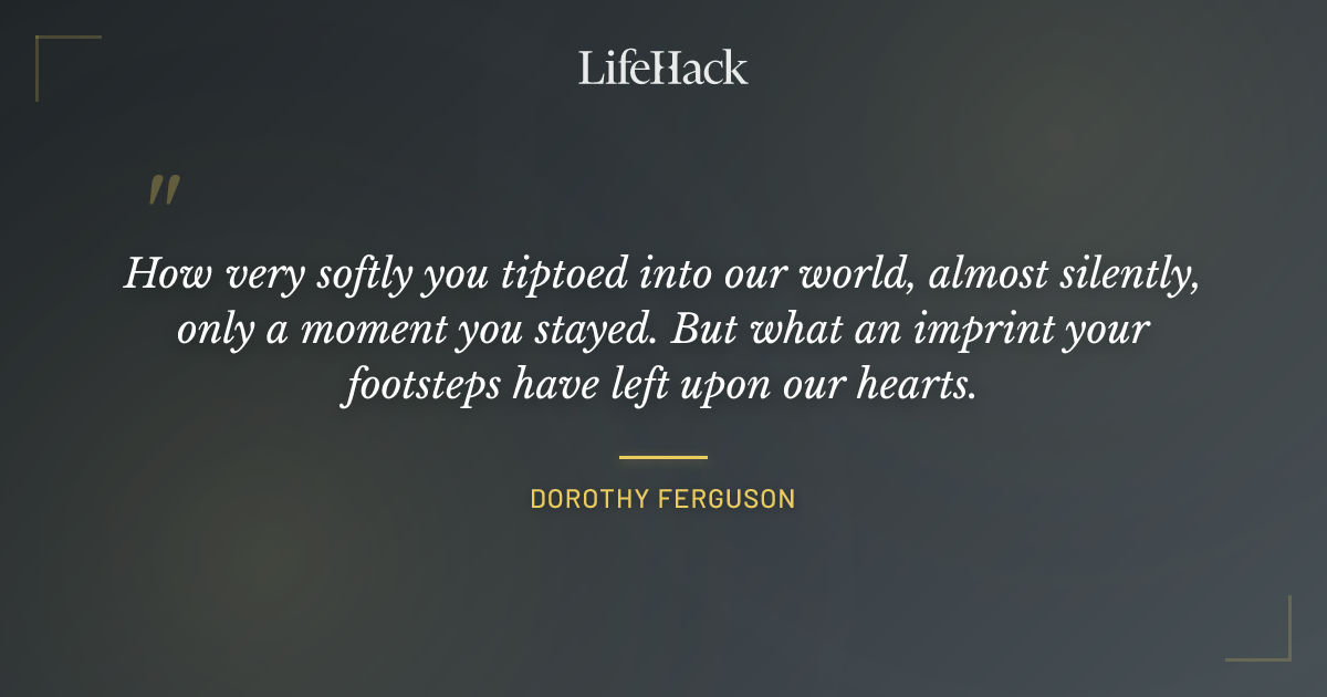 Quote by Dorothy Ferguson
