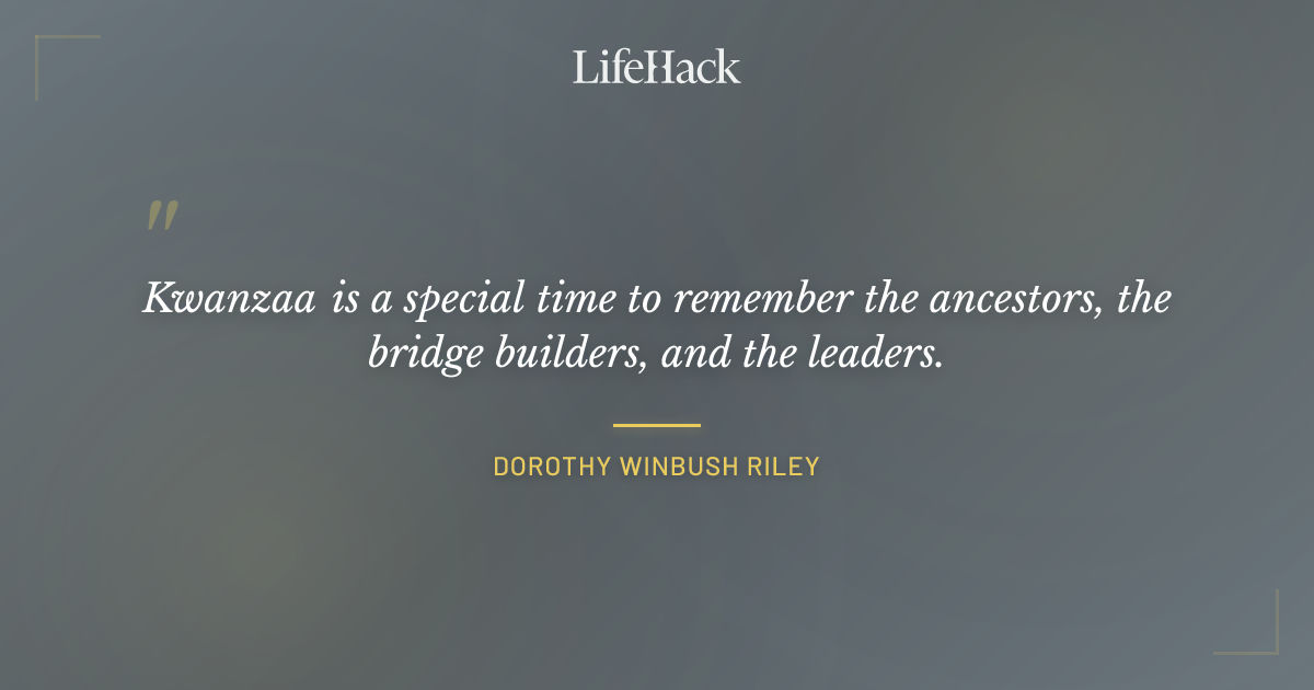 Quote by Dorothy Winbush Riley