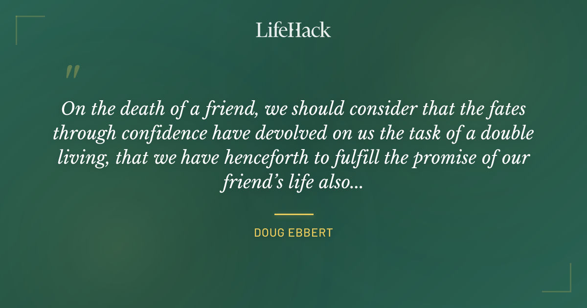 Quote by Doug Ebbert