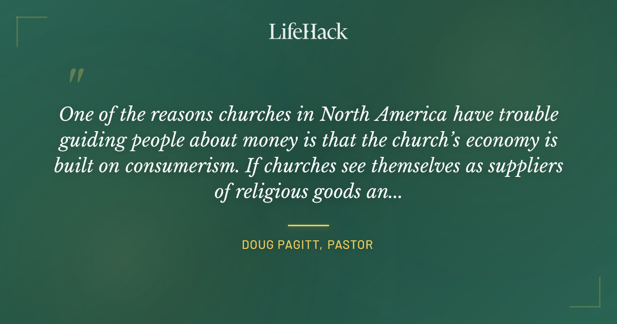 Quote by Doug Pagitt, pastor