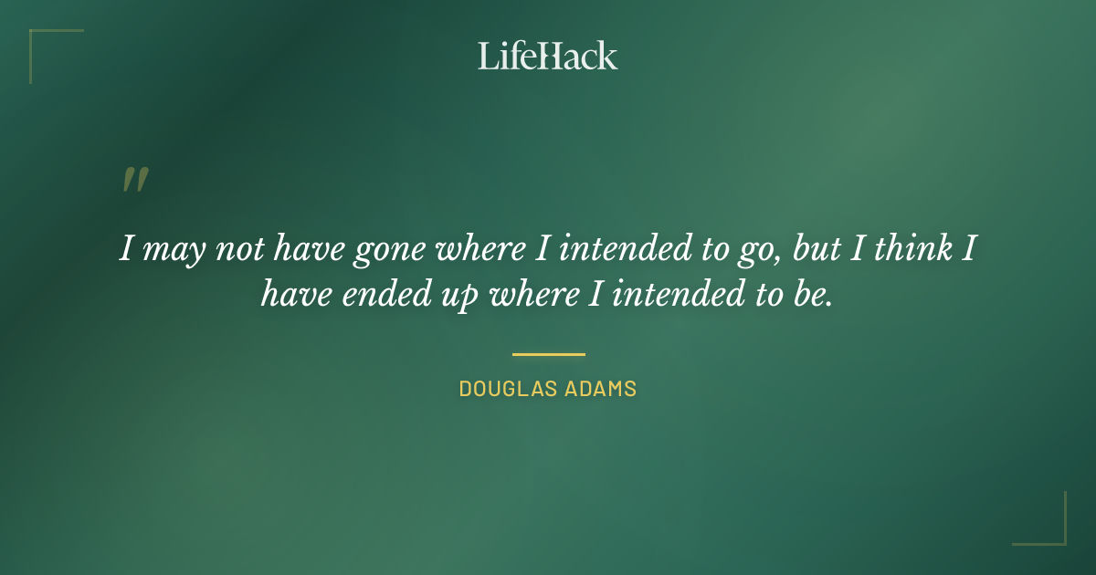 Quote by Douglas Adams