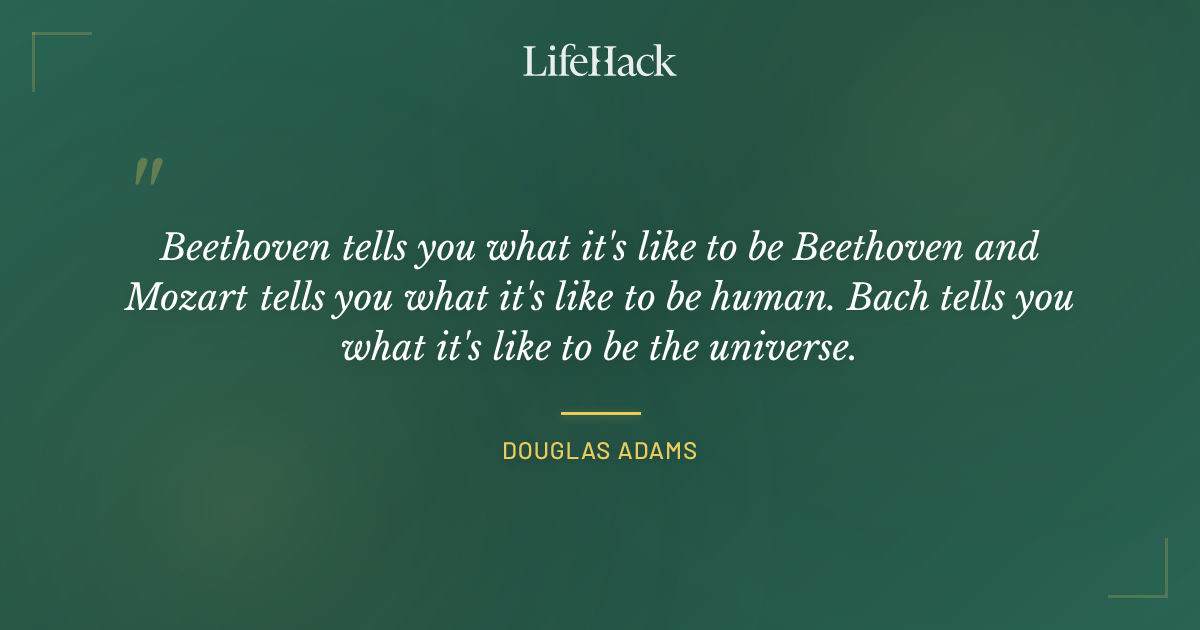 Quote by Douglas Adams