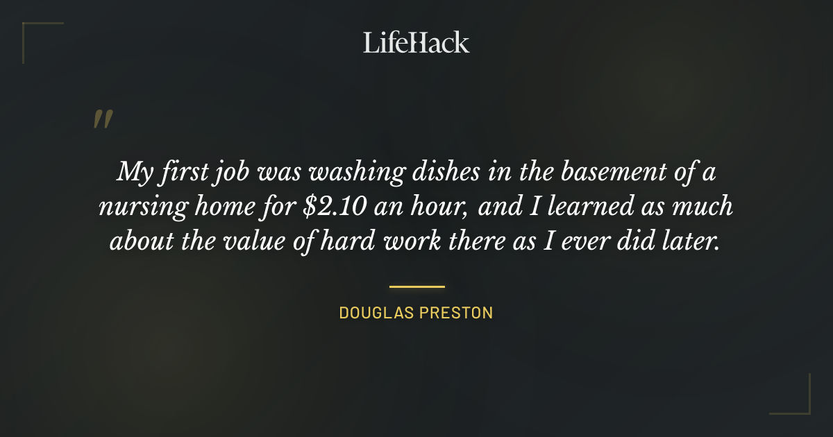 Quote by Douglas Preston