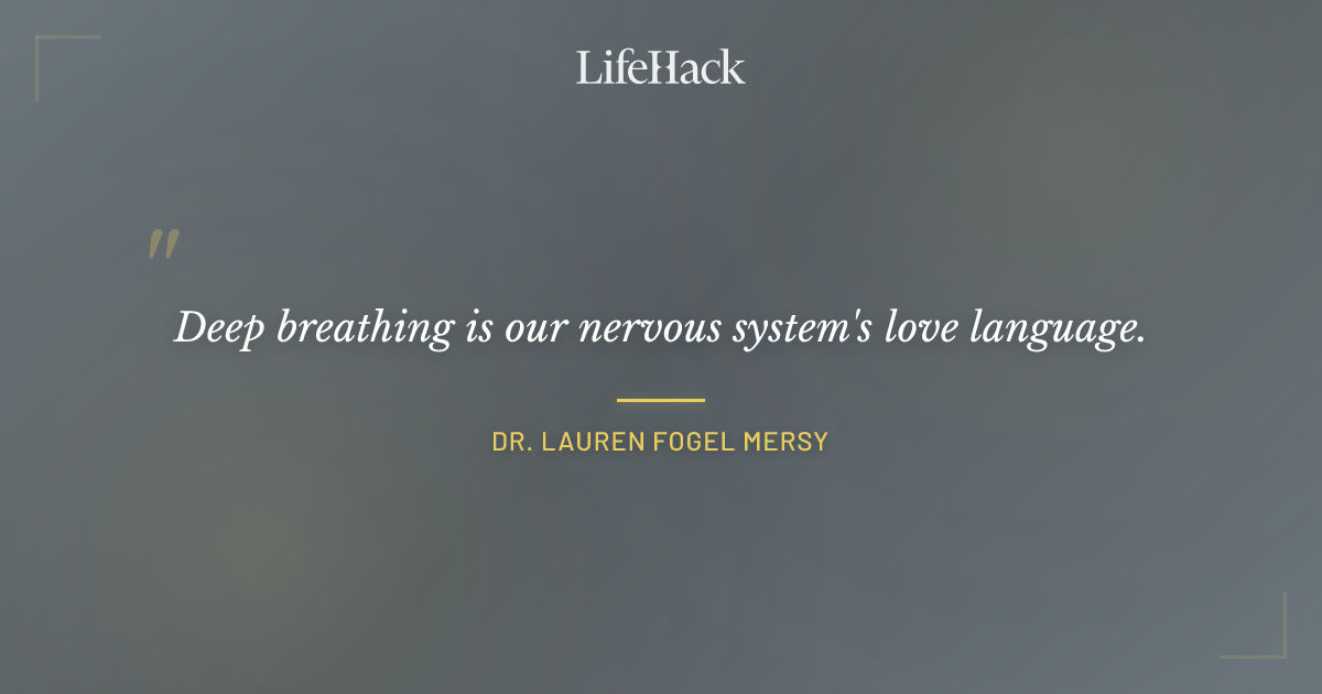 Quote by Dr. Lauren Fogel Mersy