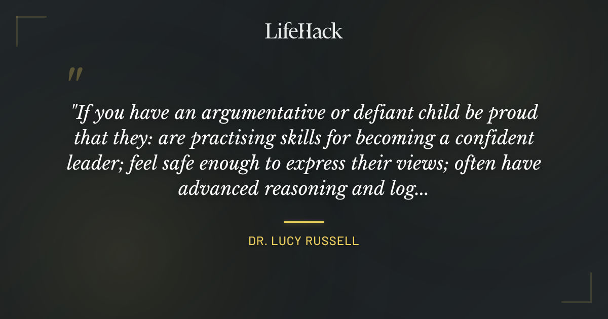 Quote by Dr. Lucy Russell