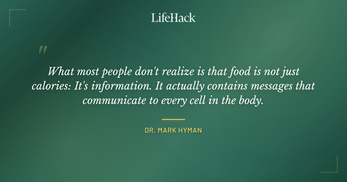 Quote by Dr. Mark Hyman