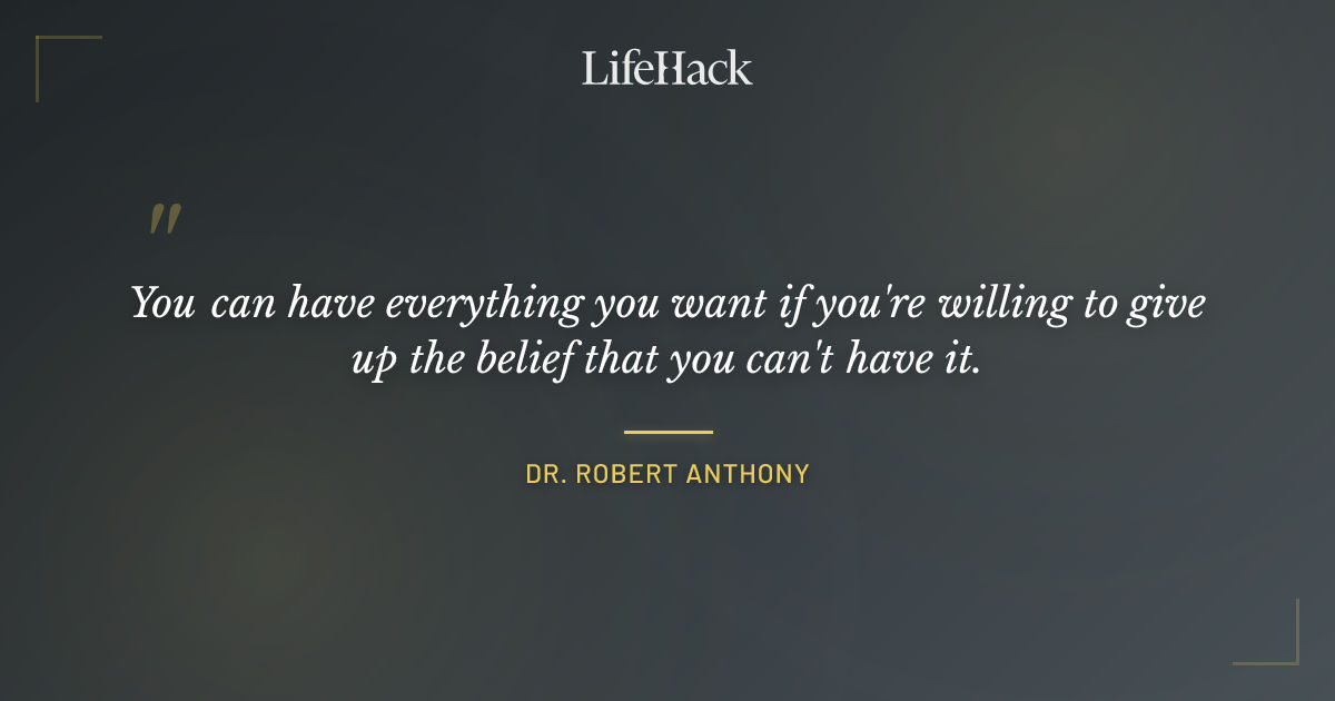 Quote by Dr. Robert Anthony