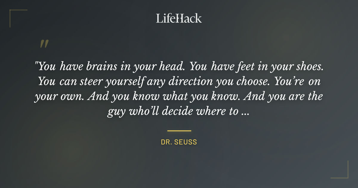 Quote by Dr. Seuss