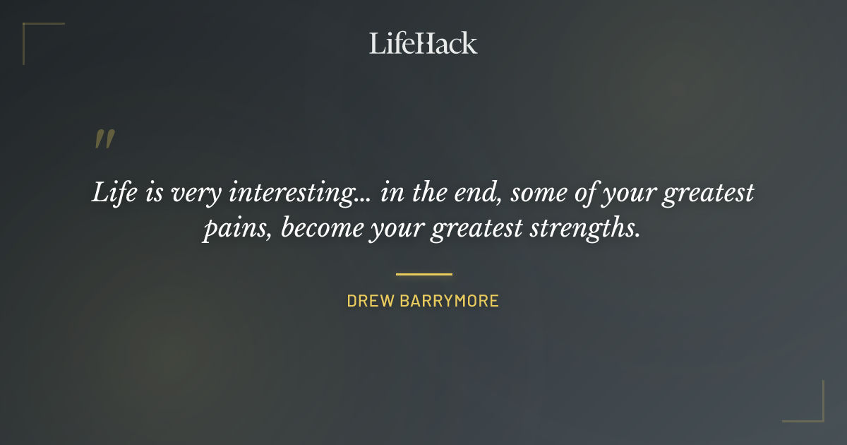 Quote by Drew Barrymore