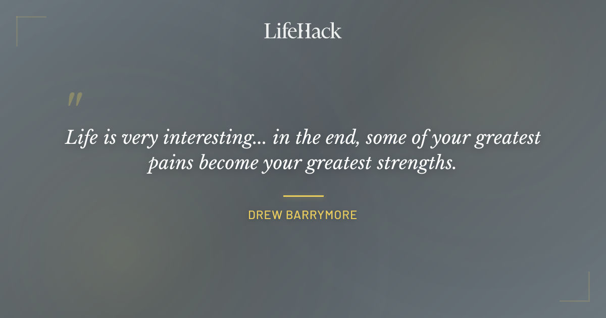 Quote by Drew Barrymore
