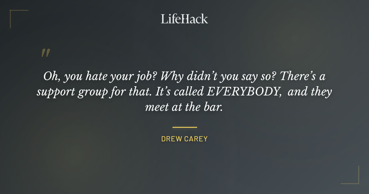 Quote by Drew Carey