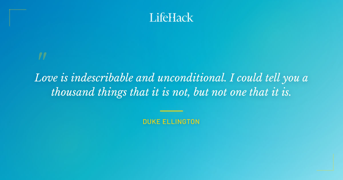 Quote by Duke Ellington