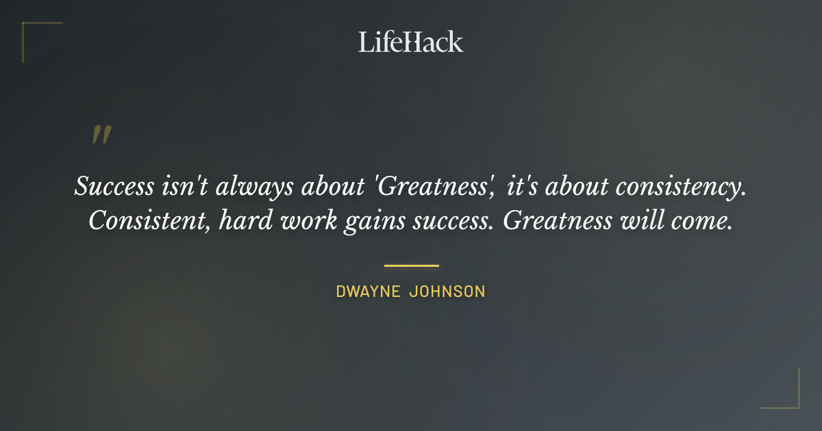 Quote by Dwayne Johnson