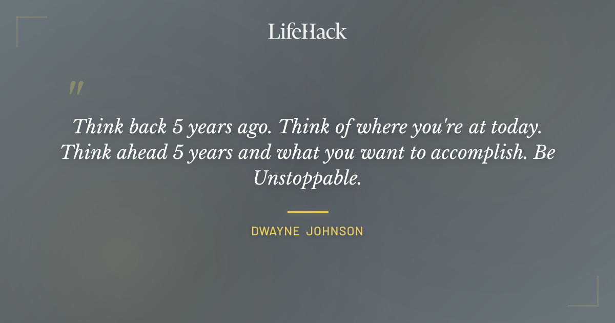 Quote by Dwayne Johnson