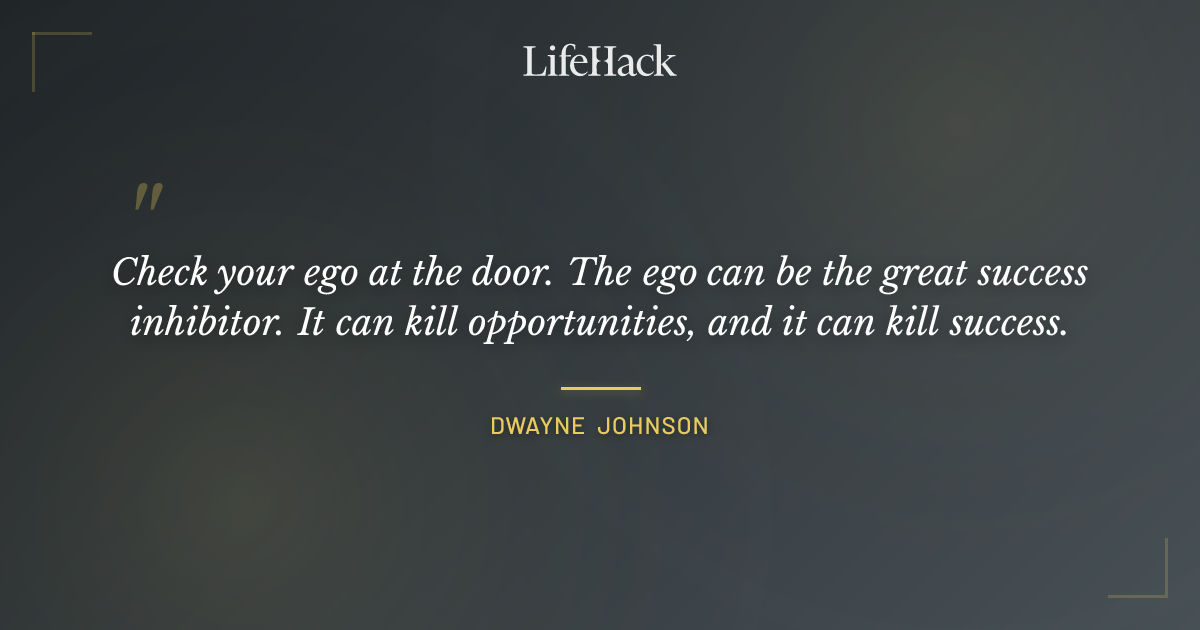 Quote by Dwayne Johnson