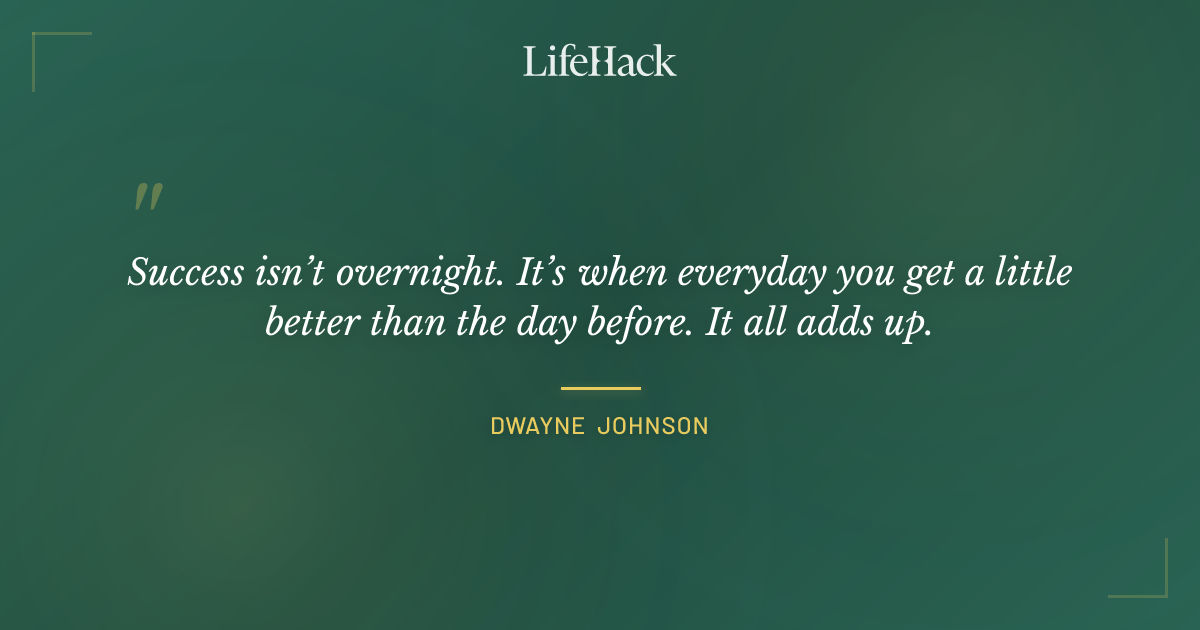 Quote by Dwayne Johnson