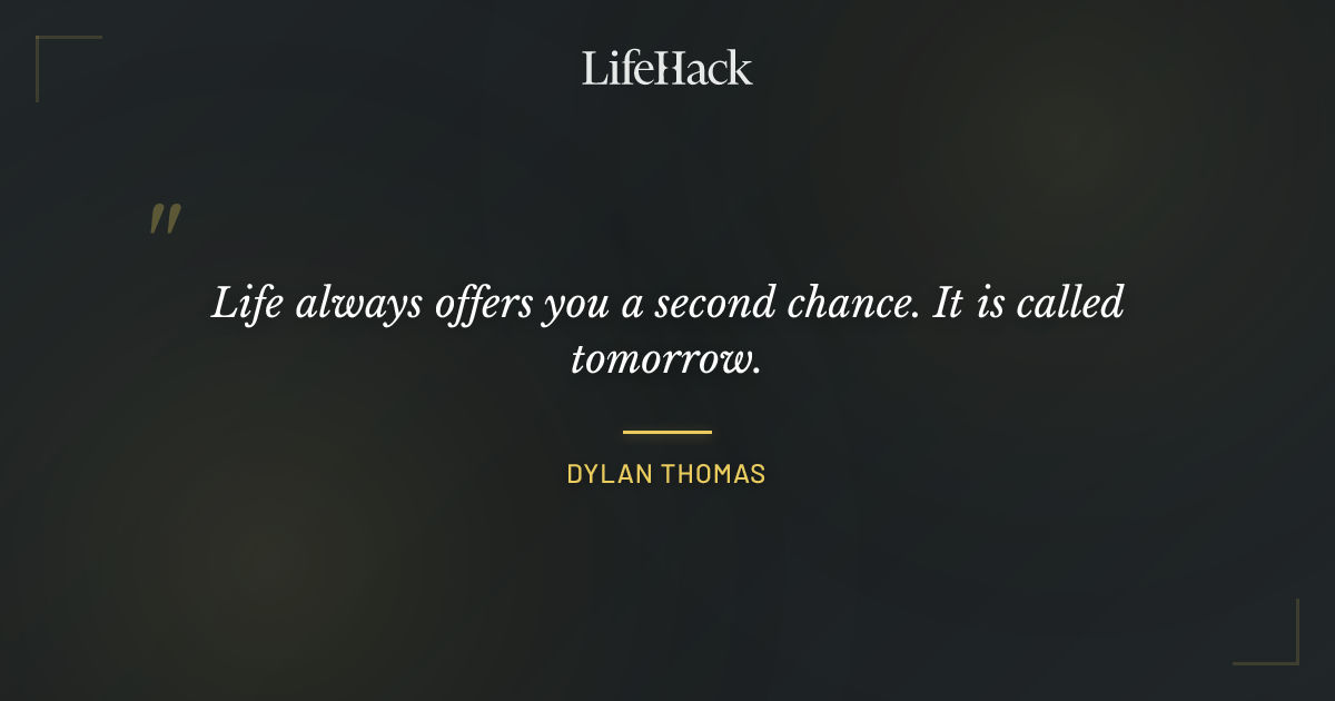 Quote by Dylan Thomas