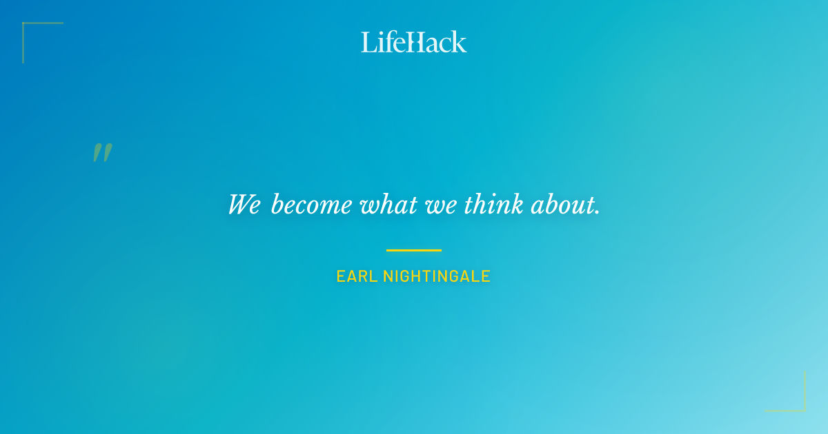 Quote by Earl Nightingale