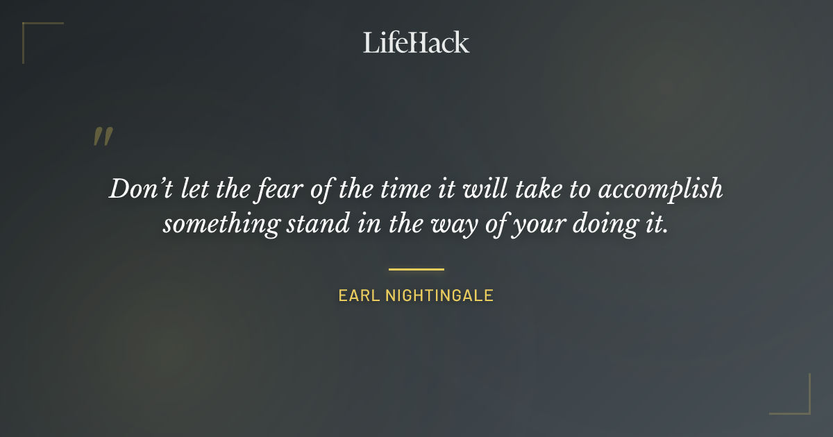 Quote by Earl Nightingale