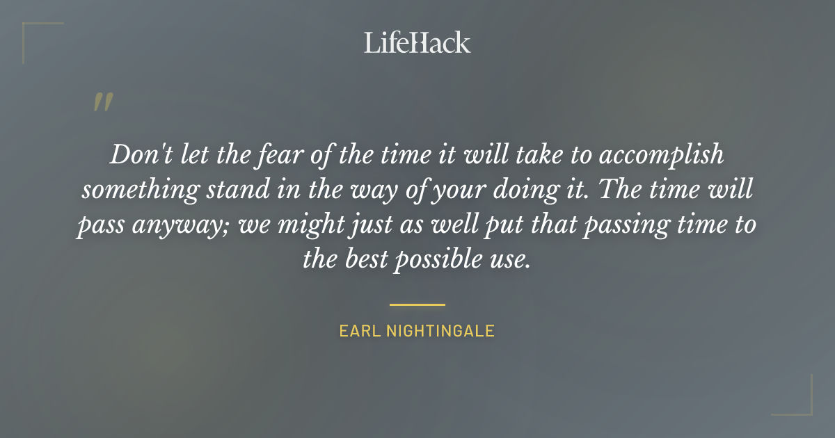 Quote by Earl Nightingale