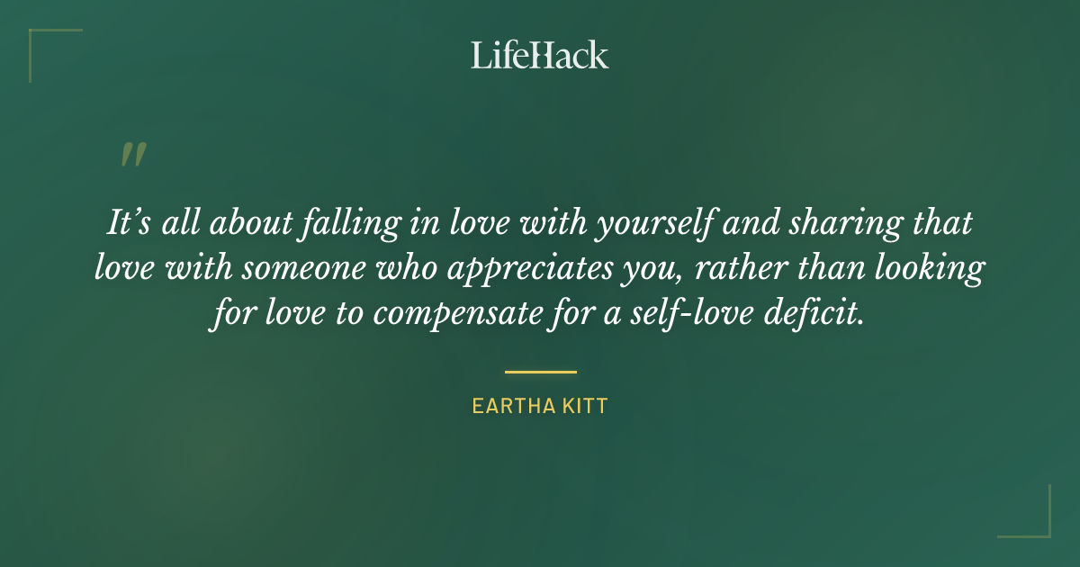 Quote by Eartha Kitt