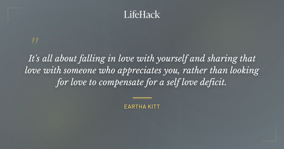 Quote by Eartha Kitt