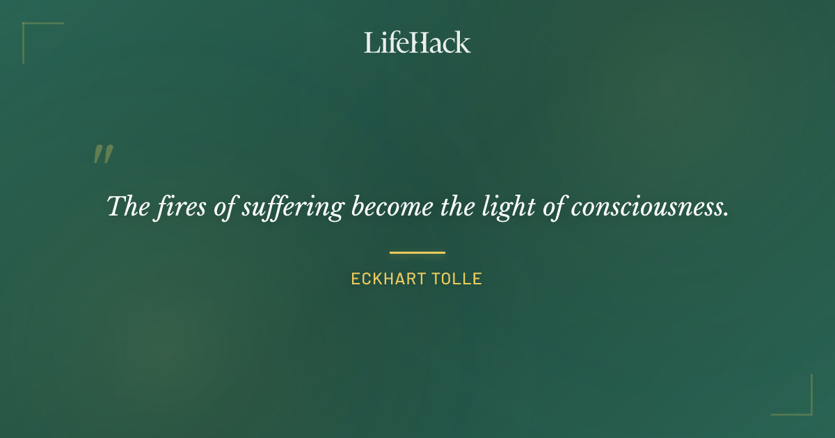 Quote by Eckhart Tolle