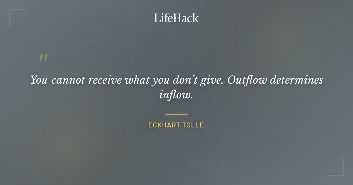 Quote by Eckhart Tolle