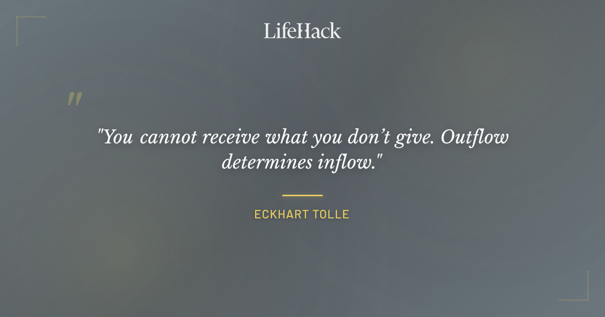 Quote by Eckhart Tolle