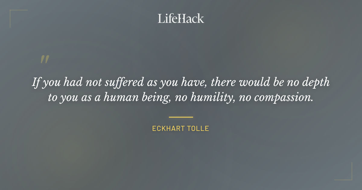 Quote by Eckhart Tolle