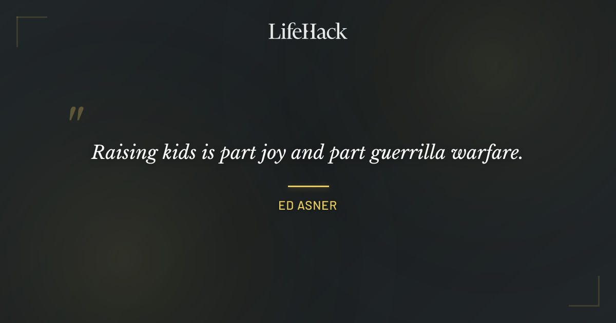 Quote by Ed Asner