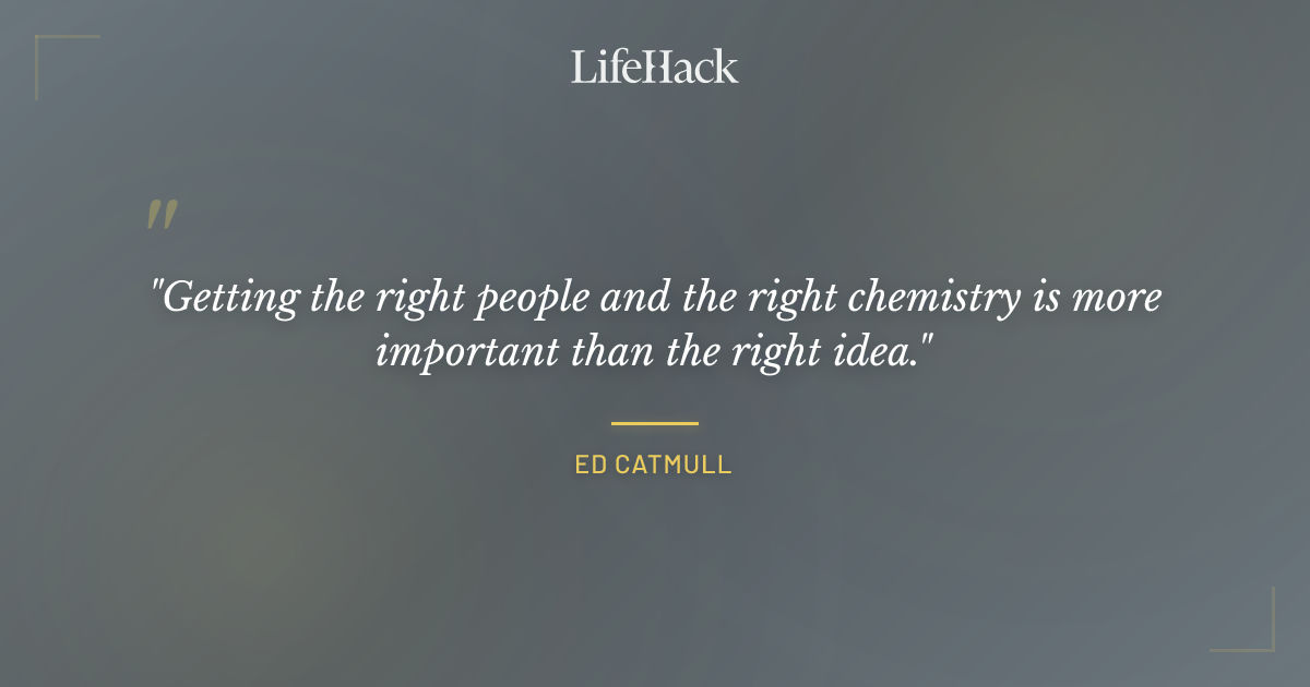 Quote by Ed Catmull