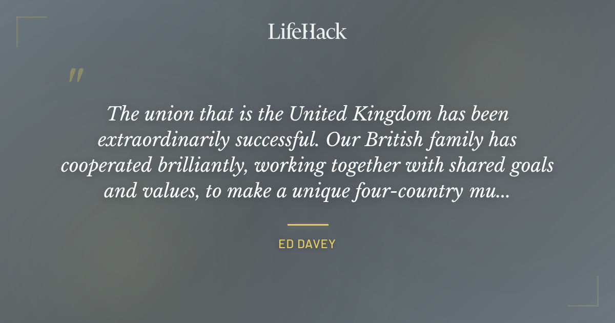 Quote by Ed Davey