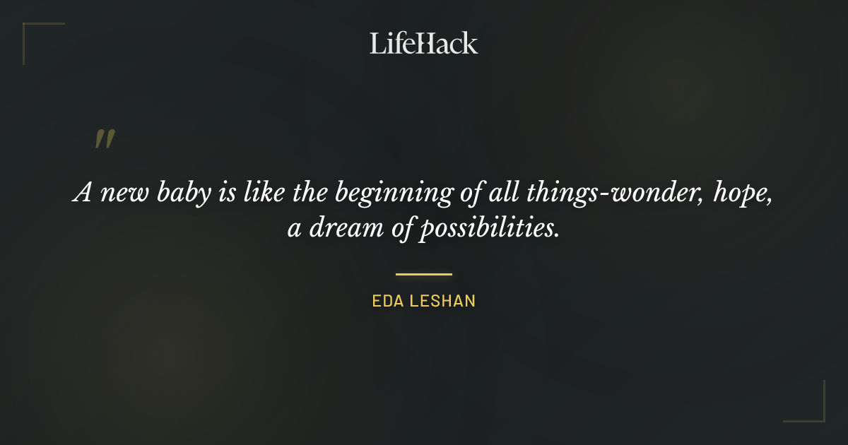 Quote by Eda LeShan