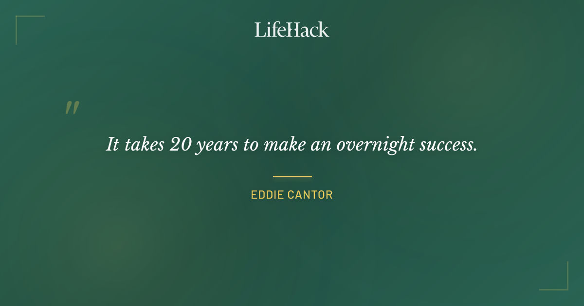 Quote by Eddie Cantor