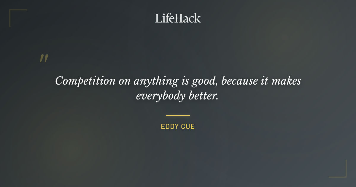 Quote by Eddy Cue