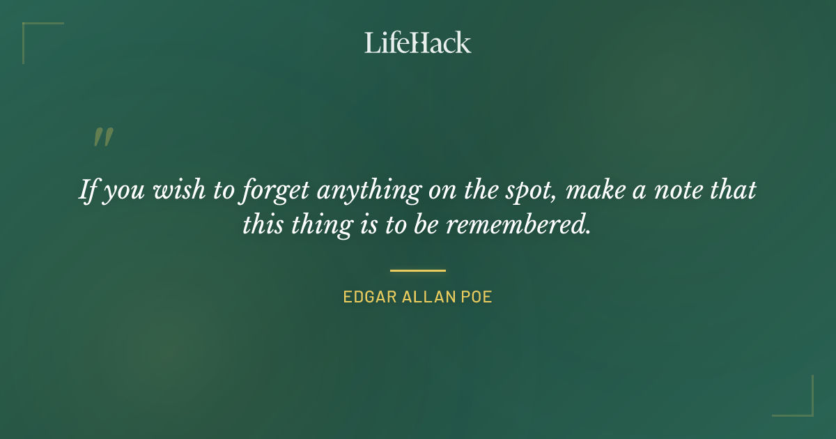 Quote by Edgar Allan Poe