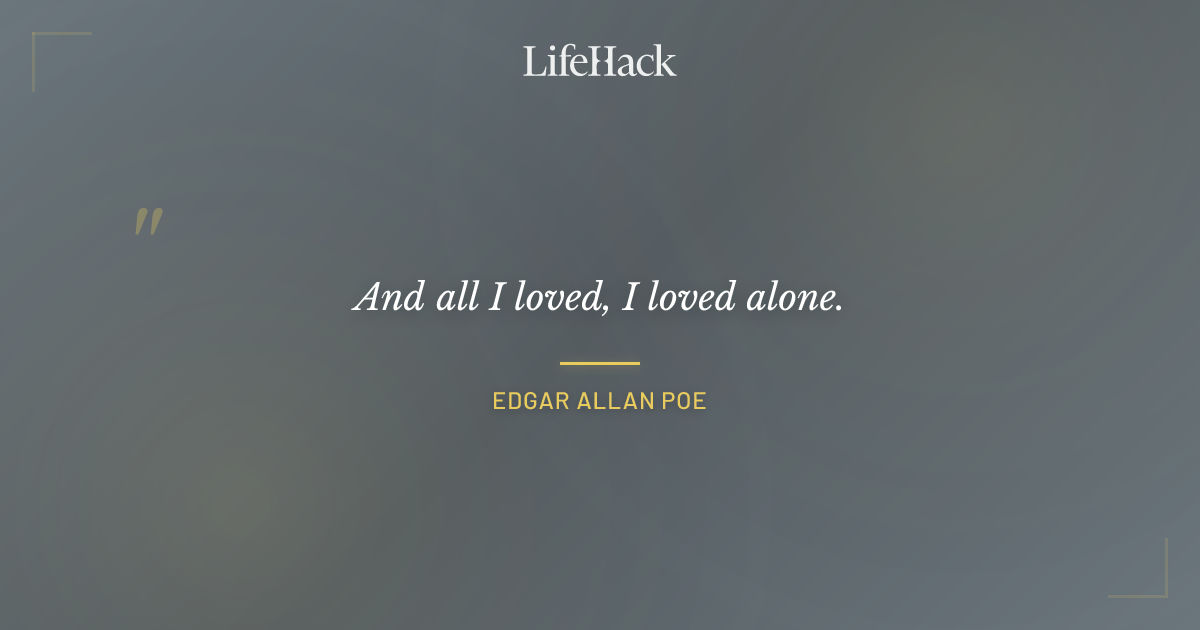 Quote by Edgar Allan Poe