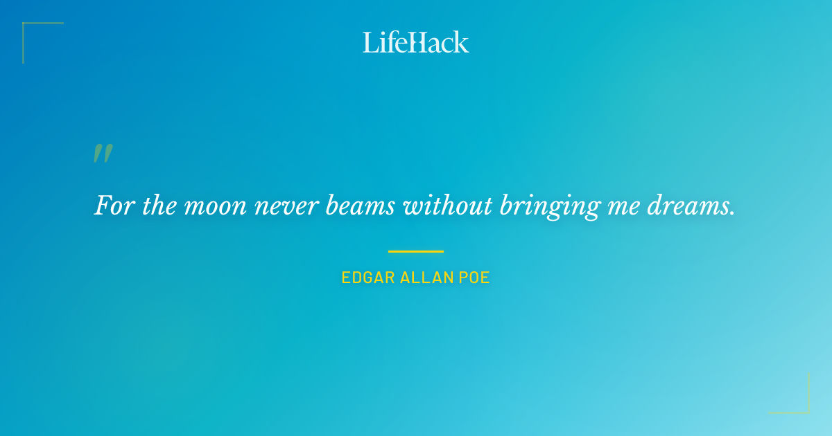 Quote by Edgar Allan Poe