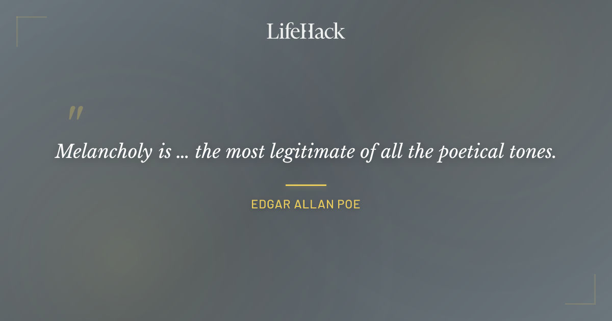 Quote by Edgar Allan Poe